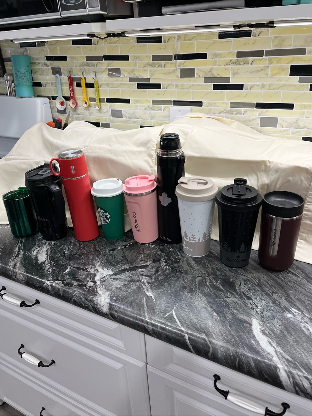 Lot of Travel mugs